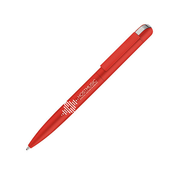 Promotional Chili Concept Folk Soft Feel Ballpen - Full Colour