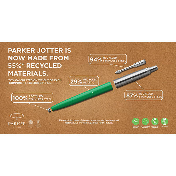 Promotional Parker Jotter Recycled Ballpen - Full Colour