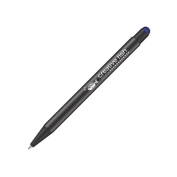 Promotional Chili Concept Par-I Noir Soft Feel Stylus Ballpen - Engraved