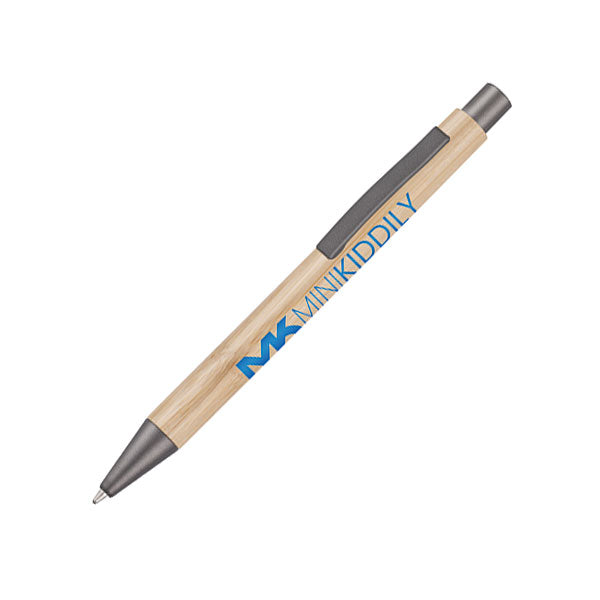 Promotional Ergo Bamboo Ballpen - Spot Colour