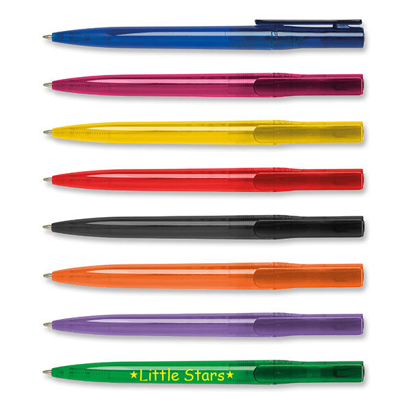 Promotional Montreux Transparent Ballpen - Spot Colour