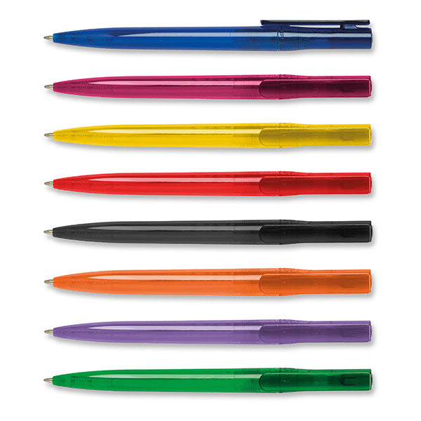 Promotional Montreux Transparent Ballpen - Full Colour