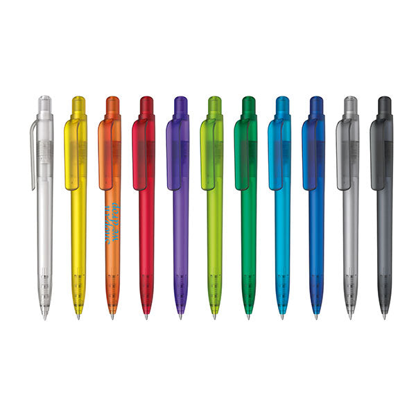 Promotional Kind rPET Frost Ballpen - Spot Colour