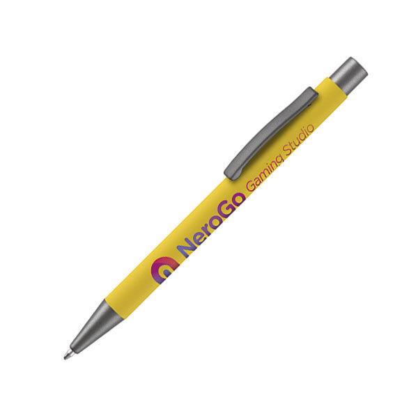 Promotional Ergo Soft Feel Ballpen - Full Colour