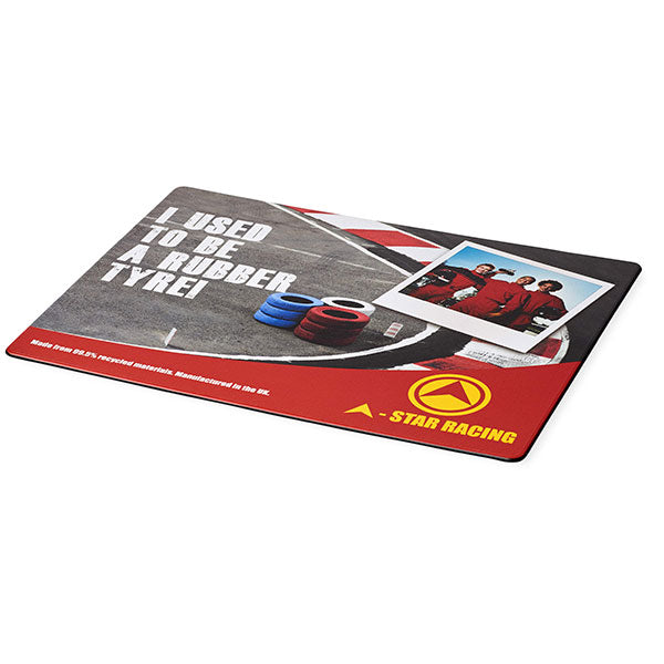 Promotional Tyre Brite-Mat Rectangular Mouse Mat