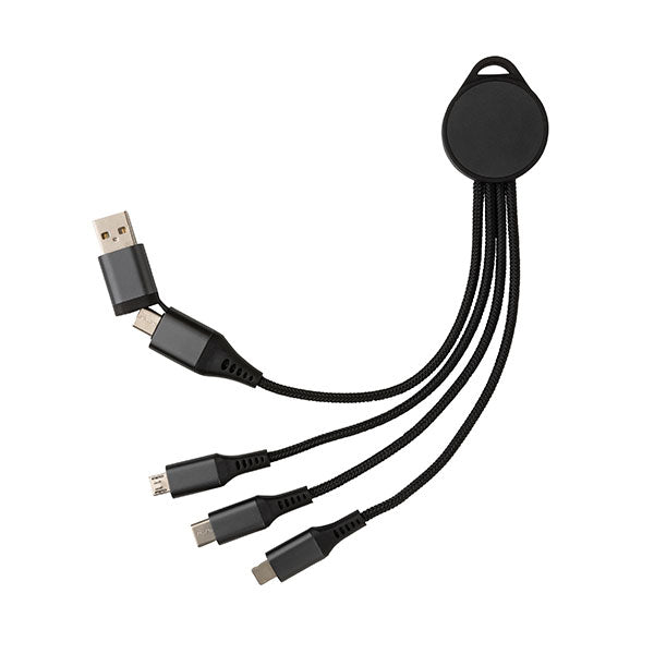 Promotional Terra Recharging Charging Cable - Engraved