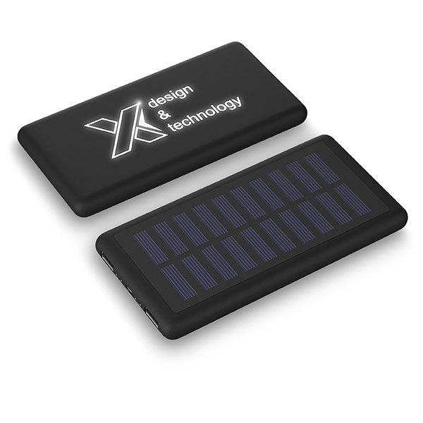 Promotional SCX Light Up Solar Powerbank