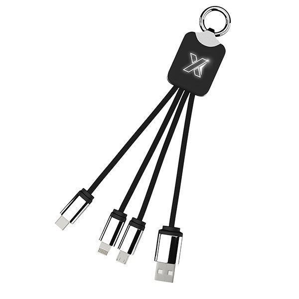 Promotional SCX Light Up Charging Cable