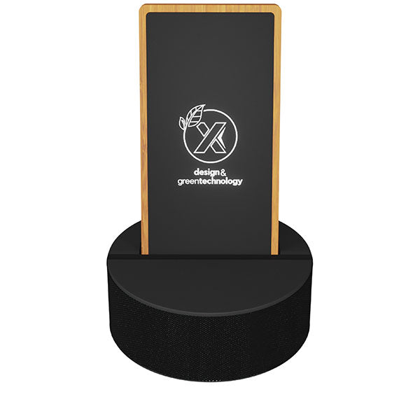 Promotional SCX Light Up Speaker and Wireless Charger