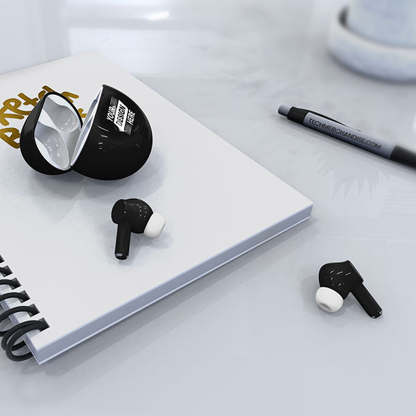 Promotional Indus Earbuds - Full Colour