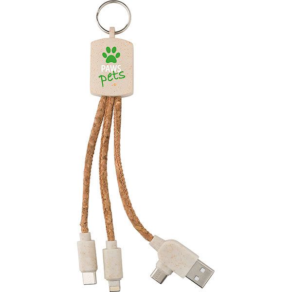 Promotional Cork Charging Cable