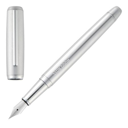 Hugo Boss Fountain Pen Pace - Chrome