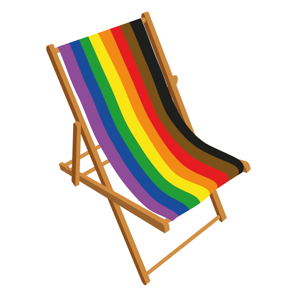 Philadelphia Pride Deckchair