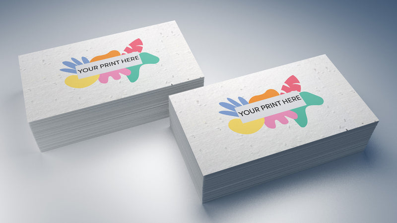 Seed Paper Business Cards - Single Sided Print