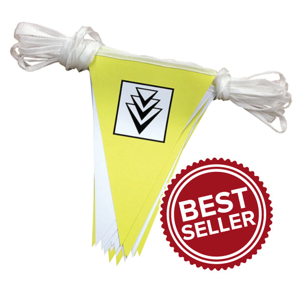 Triangular Waterproof Bunting - Custom Printed - QUICK DELIVERY