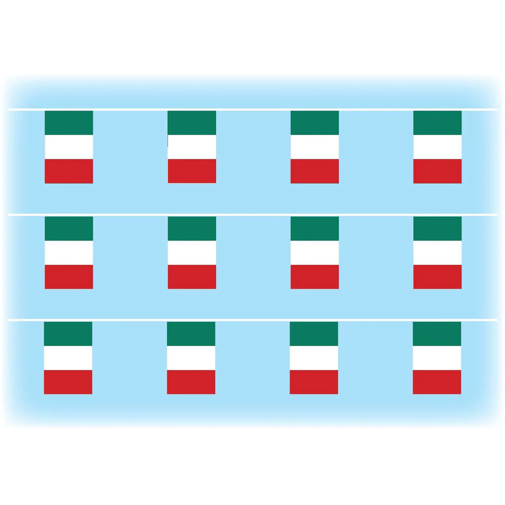 Italy Flag Synthetic Bunting