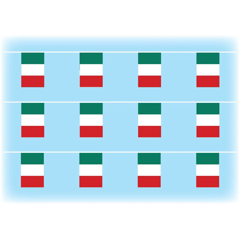 Italy Flag Synthetic Bunting