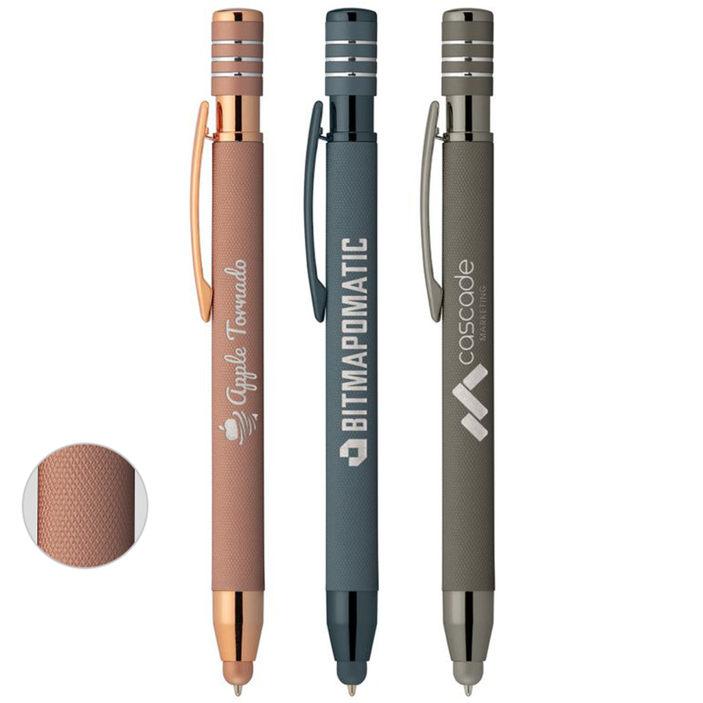 Marin Softy Monochrome Micro Knurl Stylus Pen