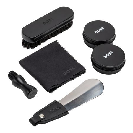 Hugo Boss Shoe Care Kit - Iconic Black