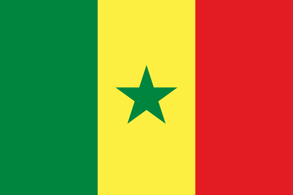 Senegalese Flags