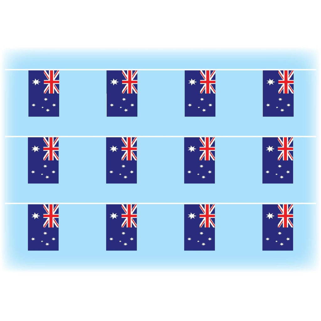 Australia flag bunting