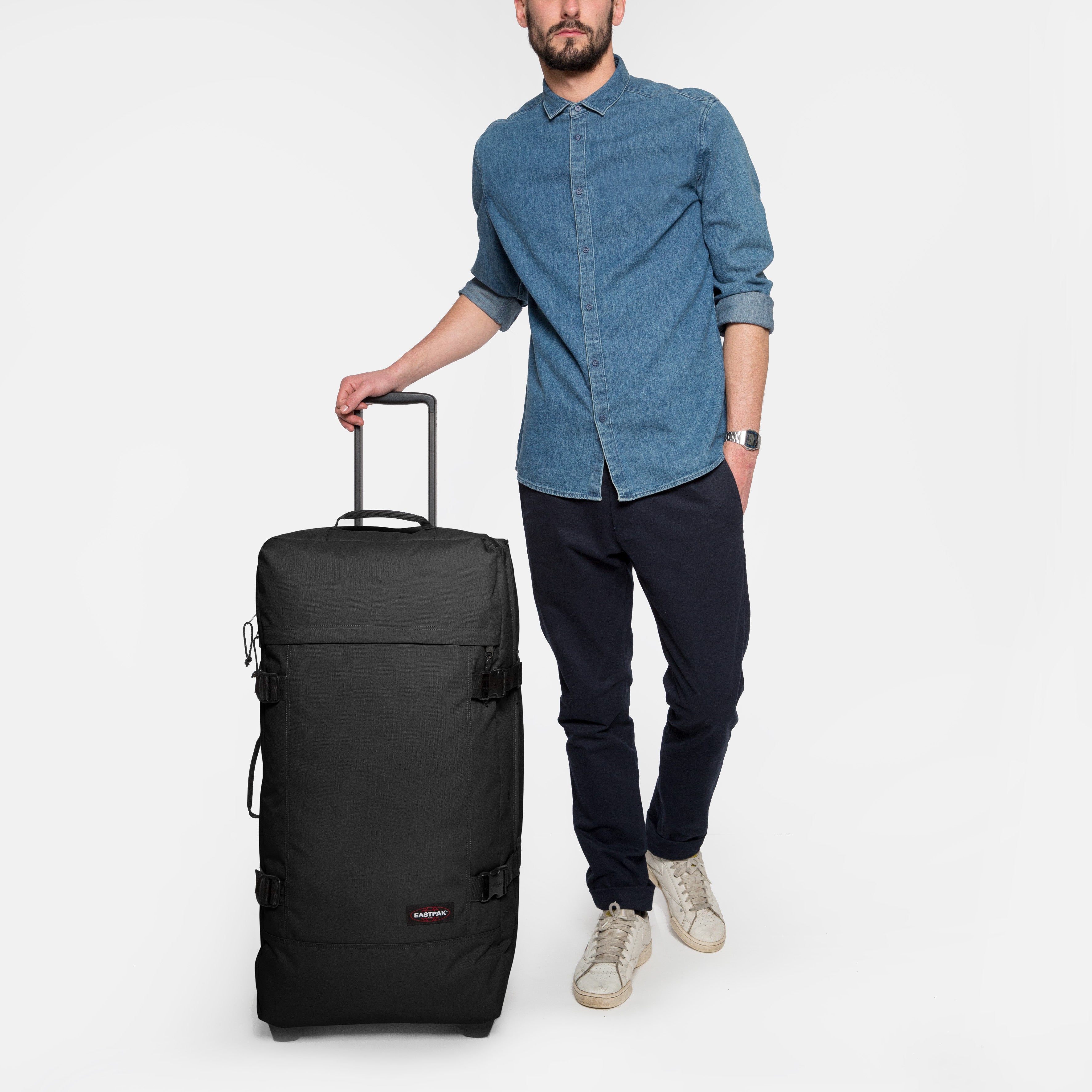Complex munt statisch Eastpak Tranverz Wheeled promotional Luggage Bag L – One Stop Promotions