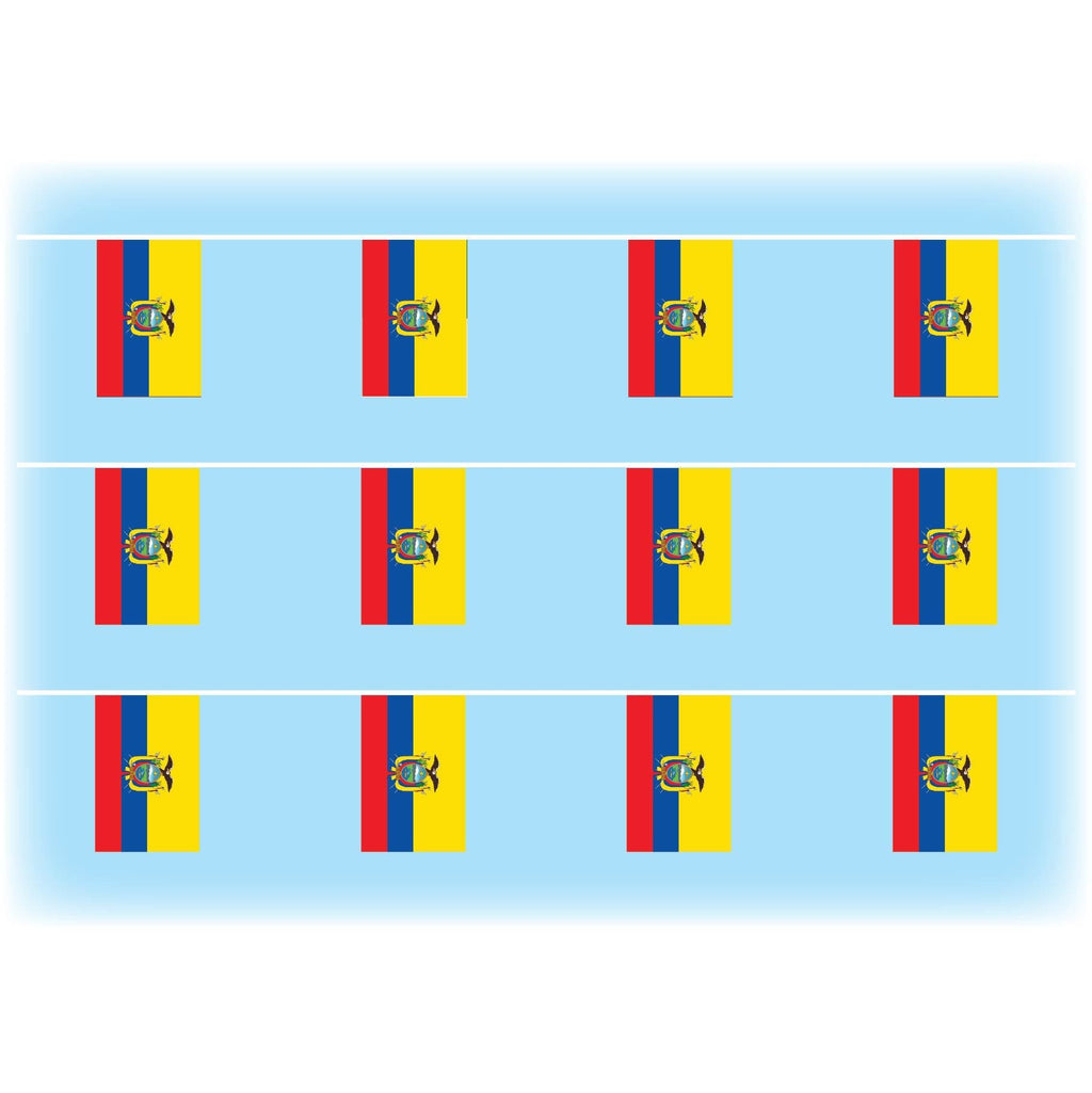 Ecuador flag bunting