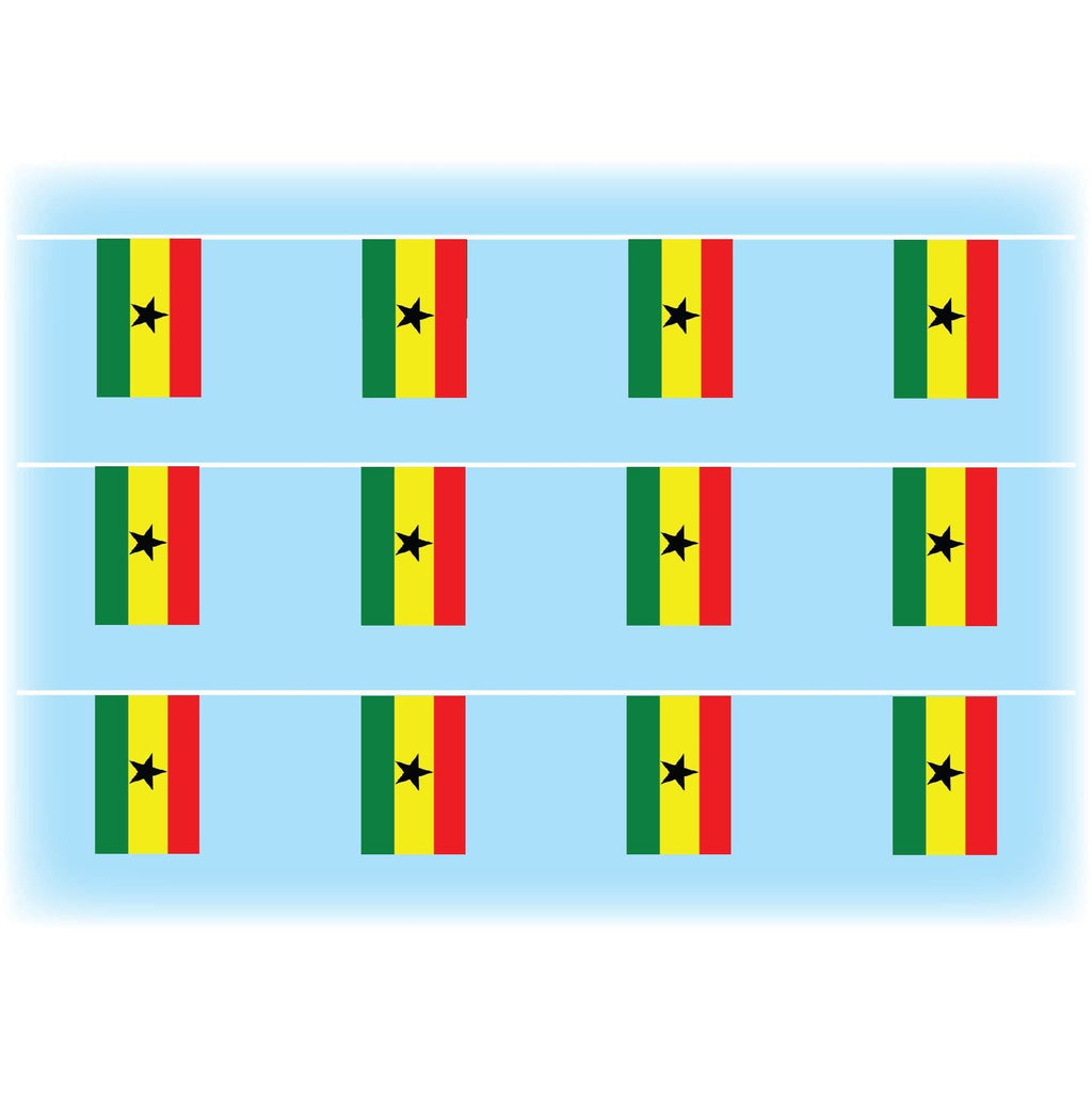 Ghana flag bunting