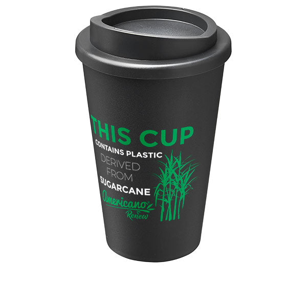 Americano 100% Recycled reusable cups - Branded - Universal Branding